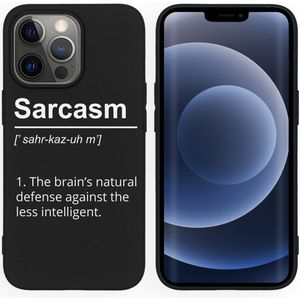 iMoshion Design hoesje voor de iPhone 13 Pro - Quotes - Zwart