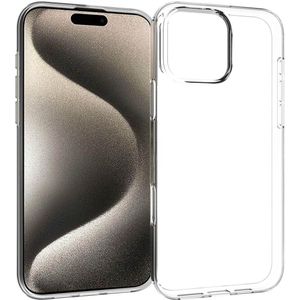 Accezz Clear Backcover voor de Apple iPhone 16 Pro Max - Transparant