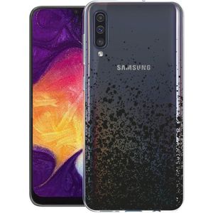 iMoshion Design hoesje voor de Samsung Galaxy A50 / A30s - Spetters - Zwart