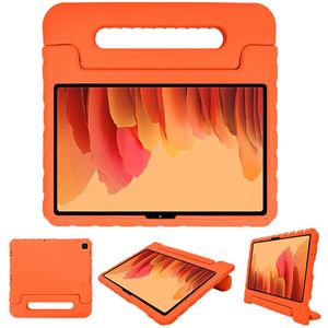 iMoshion Kidsproof Backcover met handvat voor de Samsung Galaxy Tab A7 - Oranje