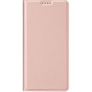 Dux Ducis Slim Softcase Booktype voor de Xiaomi Poco X6 Pro - Rosé Goud