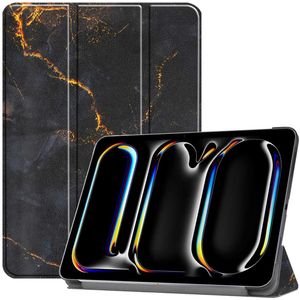 imoshion Trifold Design Bookcase voor de iPad Pro 13 (2024) M4 - Black Marble