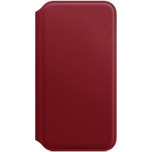 Apple Leather Folio Bookcase voor iPhone X / Xs - Red