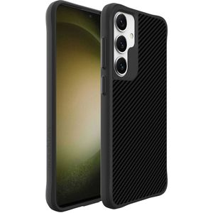 iMoshion Rugged Hybrid Case voor de Samsung Galaxy S24 - Black / Carbon