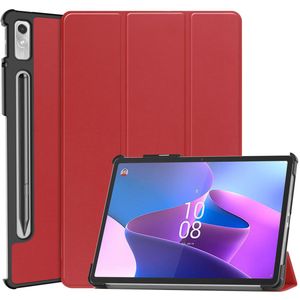 iMoshion Trifold Bookcase voor de Lenovo Tab P11 Pro (2nd gen) - Rood