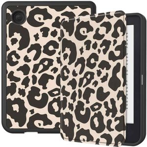 iMoshion Design Slim Soft Case Sleepcover voor de Kobo Clara 2E / Tolino Shine 4 - Leopard