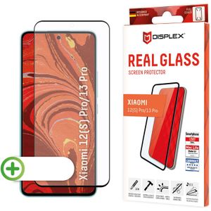 Displex Screenprotector Real Glass Full Cover voor de Xiaomi 13 Pro / 12 Pro