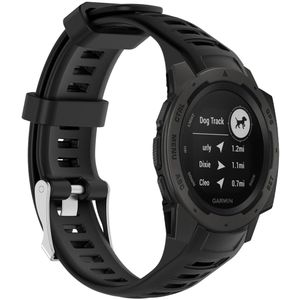 iMoshion Siliconen bandje voor de Garmin Instinct - Zwart