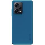 Nillkin Super Frosted Shield Case voor de Xiaomi Redmi Note 12 Pro Plus - Blauw