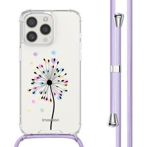imoshion Design hoesje met koord voor de Apple iPhone 15 Pro Max - Sandstone Dandelion