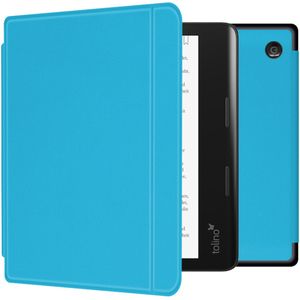 iMoshion Slim Hard Case Sleepcover met stand voor de Kobo Sage / Tolino Epos 3 - Lichtblauw