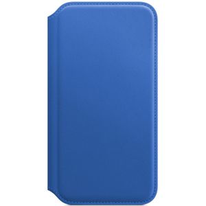 Apple Leather Folio Bookcase voor iPhone X / Xs - Electric Blue
