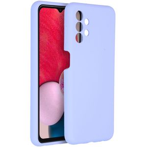 Accezz Liquid Silicone Backcover voor de Samsung Galaxy A13 (4G) - Paars