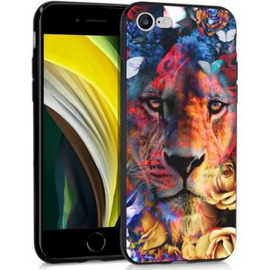 iMoshion Design hoesje voor de iPhone SE (2022 / 2020) / 8 / 7 - Jungle - Leeuw