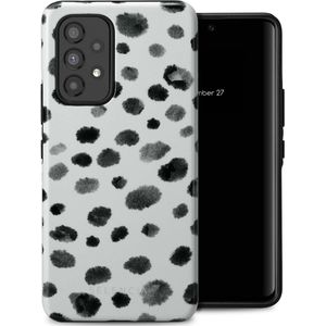 Selencia Vivid Backcover voor de Samsung Galaxy A53 - Trendy Leopard