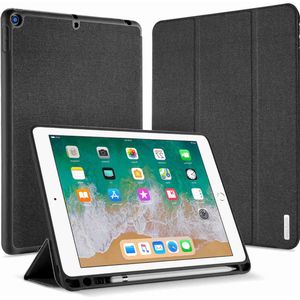 Dux Ducis Domo Bookcase voor iPad 6 (2018) 9.7 inch / iPad 5 (2017) 9.7 inch - Zwart