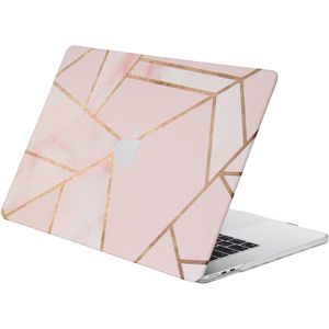 iMoshion Design Laptop Cover voor de MacBook Air 15 inch (2023) / Air 15 inch (2024) M3 chip - A2941 / A3114 - Pink Graphic