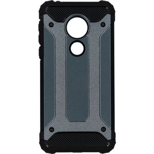 Rugged Xtreme Backcover voor de Motorola Moto G7 Power - Blauw