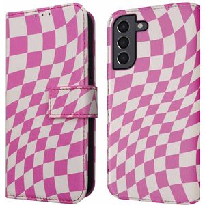 imoshion Design Bookcase voor de Samsung Galaxy S21 - Retro Pink