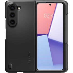 Spigen Thin Fit P (S Pen) Backcover voor de Samsung Galaxy Z Fold 5 - Black