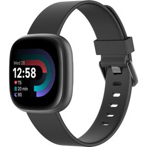 imoshion Siliconen bandje voor de Fitbit Versa (2) / Versa Lite  - Maat S - Zwart