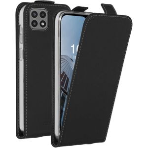 Accezz Flipcase voor de Samsung Galaxy A22 (5G) - Zwart