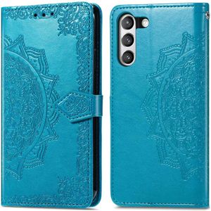 iMoshion Mandala Bookcase voor de Samsung Galaxy S21 FE - Turquoise