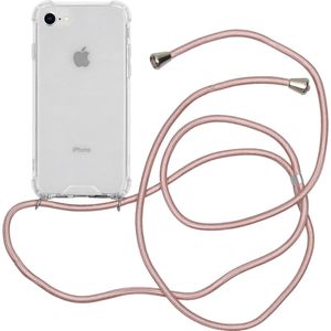 iMoshion Backcover met koord voor de iPhone SE (2022 / 2020) / 8 / 7 - Rosé Goud