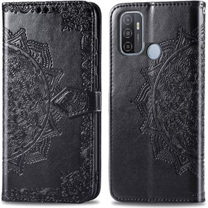 iMoshion Mandala Bookcase voor de Oppo A53 / Oppo A53s - Zwart