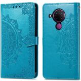 iMoshion Mandala Bookcase voor de Nokia 5.4 - Turquoise