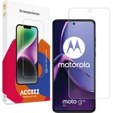 Accezz Gehard Glas Screenprotector voor de Motorola Moto G84 - Transparant