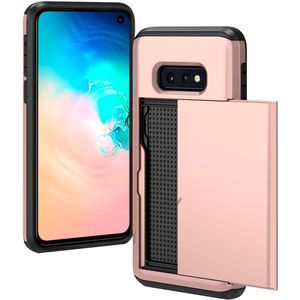 iMoshion Backcover met pasjeshouder voor de Samsung Galaxy S10e - Rosé Goud