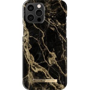 iDeal of Sweden Fashion Backcover voor iPhone 12 Pro Max - Golden Smoke Marble