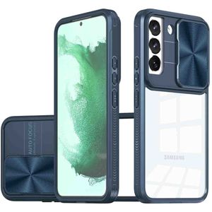 iMoshion Camslider Backcover voor de Samsung Galaxy S22 - Donkerblauw