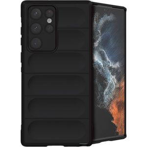 imoshion EasyGrip Backcover voor de Samsung Galaxy S22 Ultra - Zwart