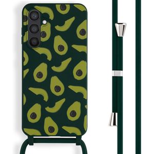 imoshion Siliconen design hoesje met koord voor de Samsung Galaxy S23 FE - Avocado Green