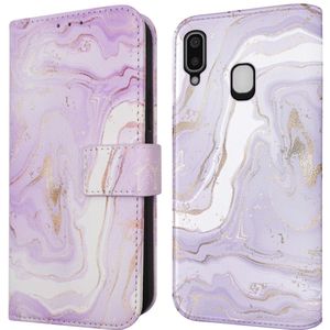 iMoshion Design Bookcase voor de Samsung Galaxy A20e - Purple Marble