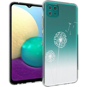 iMoshion Design hoesje voor de Samsung Galaxy A22 (5G) - Paardenbloem - Wit