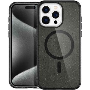 imoshion Sparkle Backcover met MagSafe voor de iPhone 15 Pro - Glitter Zwart