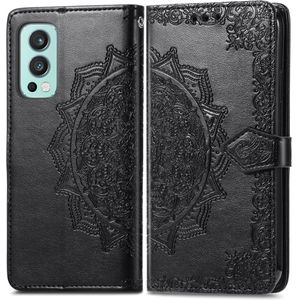 imoshion Mandala Bookcase voor de OnePlus Nord 2 - Zwart