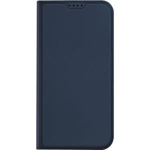 Dux Ducis Slim Softcase Bookcase voor de iPhone 15 Pro - Donkerblauw
