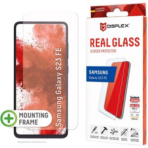 Displex Screenprotector Real Glass voor de Samsung Galaxy S23 FE - Transparant