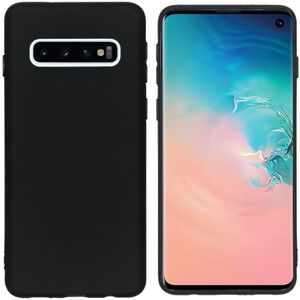 iMoshion Color Backcover voor de Samsung Galaxy S10 - Zwart