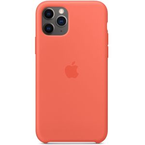 Apple Silicone Backcover voor de iPhone 11 Pro - Clementine Orange