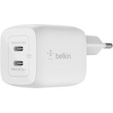 Belkin Boost↑Charge™ GaN Pro Adapter 2 poorts - USB-C - 45W - Wit