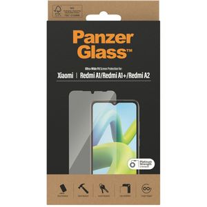 PanzerGlass Ultra-Wide Fit Anti-Bacterial Screenprotector voor de Xiaomi Redmi A1 / A2