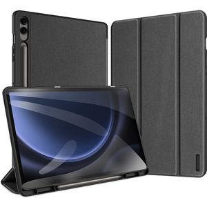 Dux Ducis Domo Bookcase voor de Samsung Galaxy Tab S9 FE Plus - Zwart