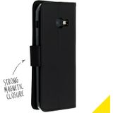 Accezz Wallet Softcase Bookcase voor Samsung Galaxy A3 (2017) - Zwart