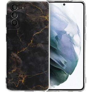 iMoshion Design hoesje voor de Samsung Galaxy S21 - Black Marble