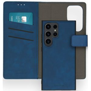iMoshion Uitneembare 2-in-1 Luxe Bookcase voor de Samsung Galaxy S24 Ultra - Blauw